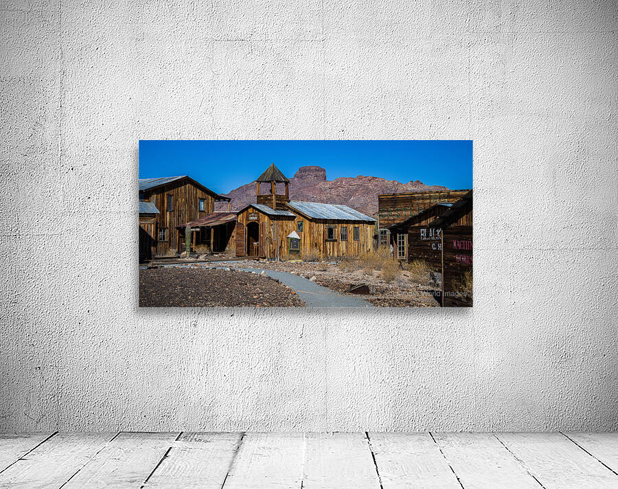 Frontier Silence Beneath Azure Skies Wall Preview