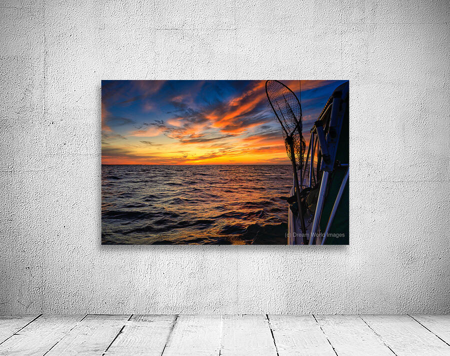 Sailing into Octobers Glow: A Maritime Adventure on the Waves Wall Preview