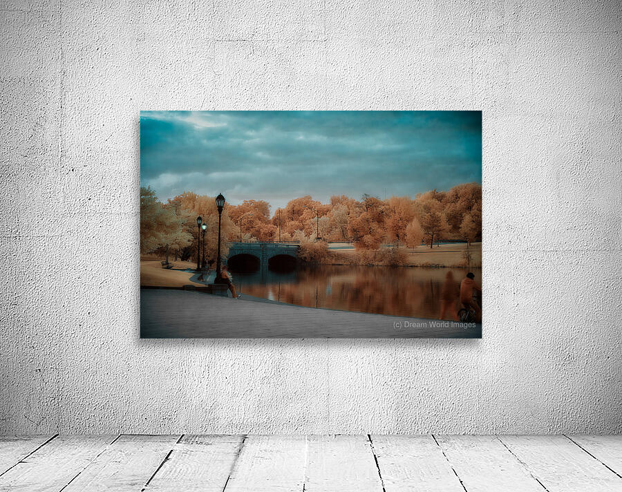 Reflections of Golden Calm Wall Preview