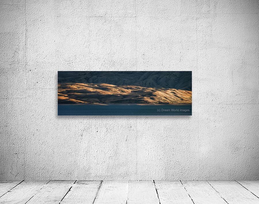 Sculpted by Light: Buffalo Bill Reservoir Hills   Cody Wyoming T Wall Preview