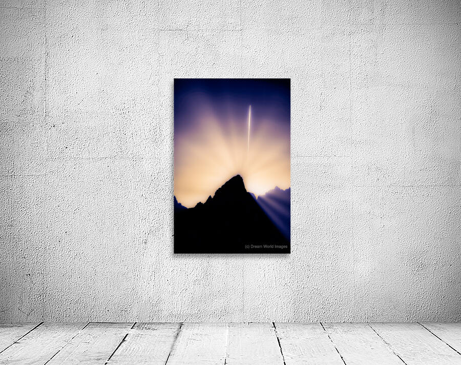 Divine Summit   Grand Teton Sunset Wall Preview