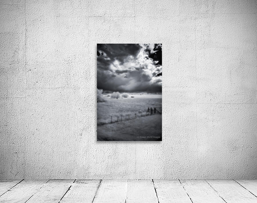 Prairie Solitude   Wyoming Minimalism Wall Preview