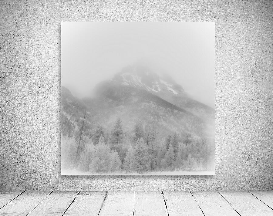 Misty Mountain Veil   Alpine Whispers Wall Preview