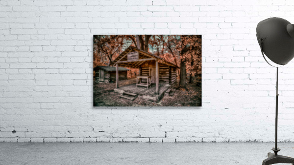 Whispering Memories: Republic of Texas Meetinghouse by Dream World Images
