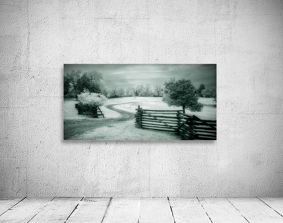 Hidden Grandeur: Exploring the Winding Gravel Road to the Enigmatic House Wall Preview