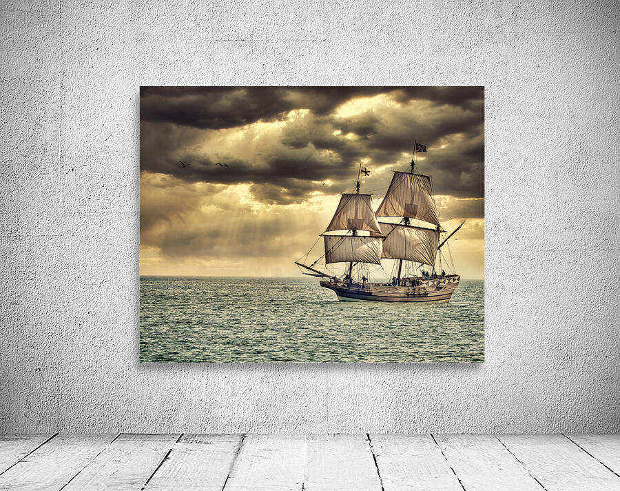 Maritime Marvel: Witnessing a Historic Tall Ship Arrival During Our Family Vacation to Cape Charles Virginia -2 Wall Preview