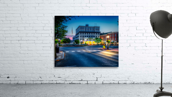 Blue Hour Charm in Historic Gettysburg  Wall Preview