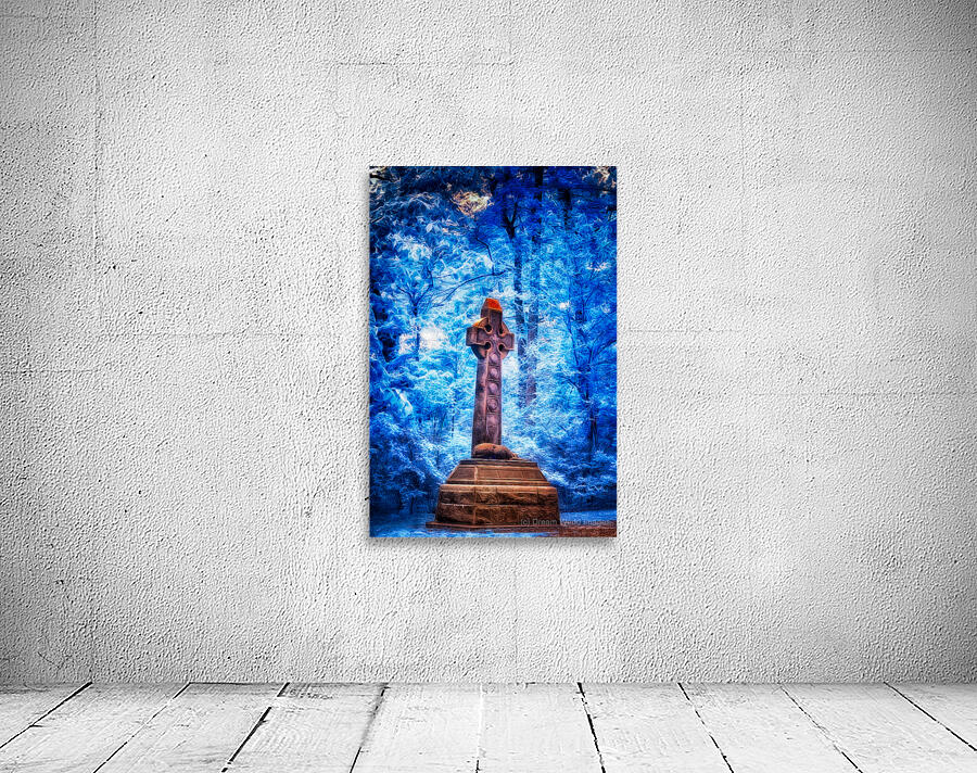 Enchanted Woods: Exploring the Mystical Blue Celtic Cross Wall Preview