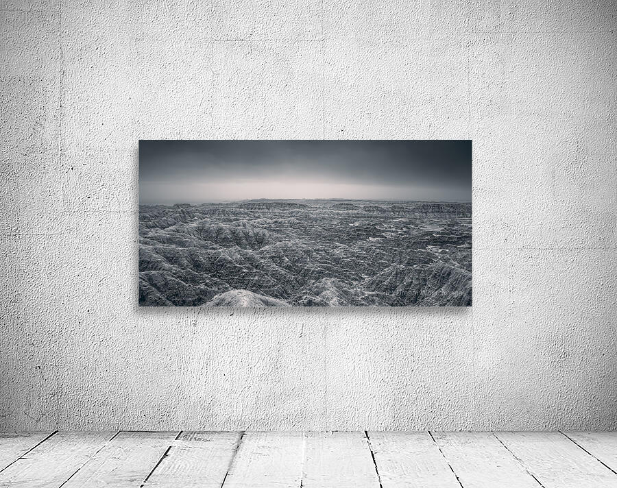 Shadows of the Earth: Ghostly Vista of the Badlands Wall Preview