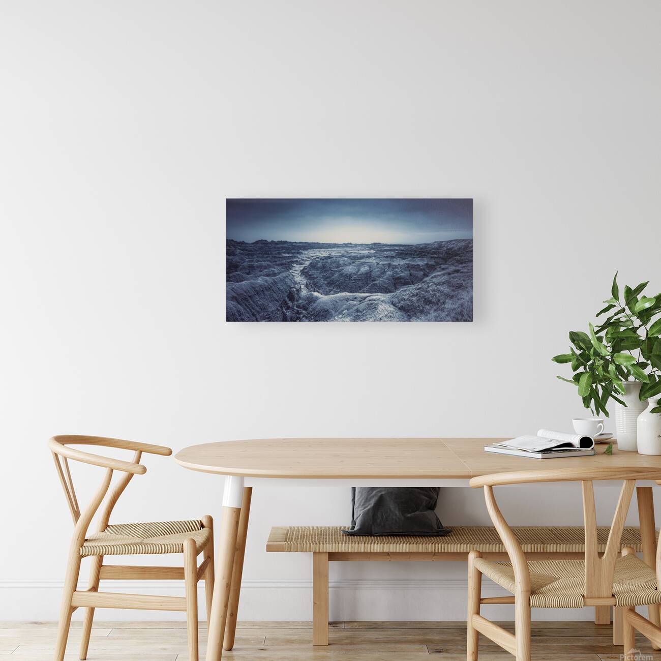 Shadows of the Earth: Desolate Beauty of the White River in the  Reproduction