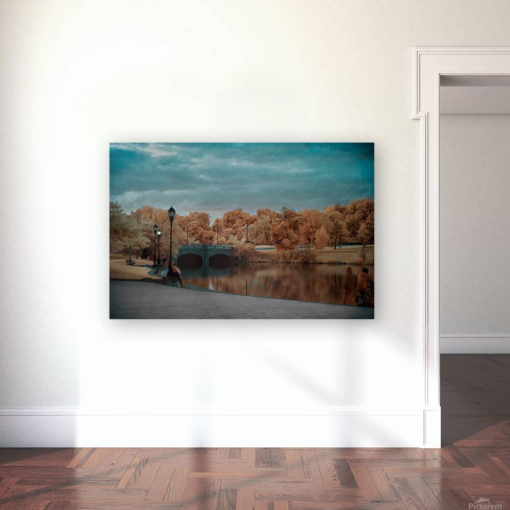 Reflections of Golden Calm Reproduction