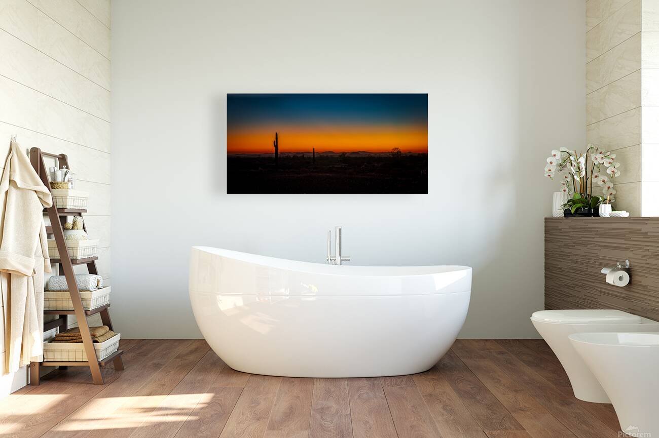 Desert Crescendo at Dusk Reproduction