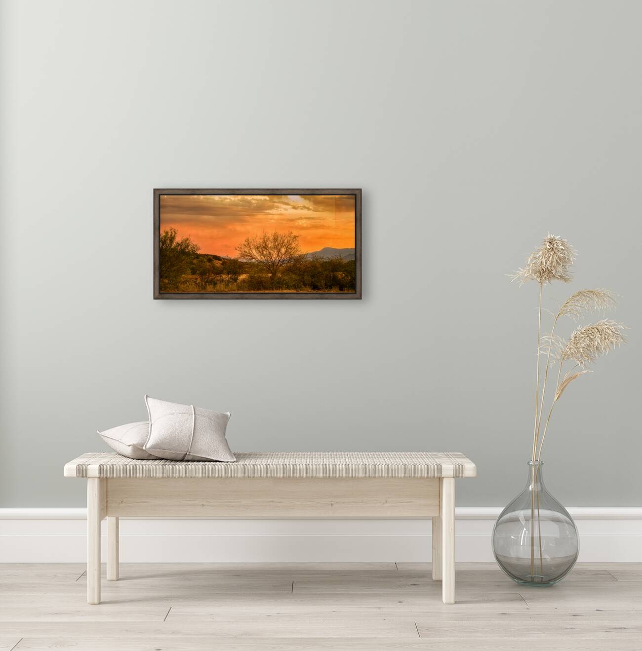 Eternal Calm of  Desert Hues Reproduction