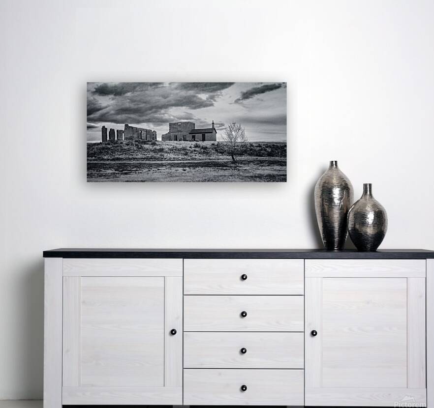 Shadows of History: Fort Laramie Ruins Reproduction