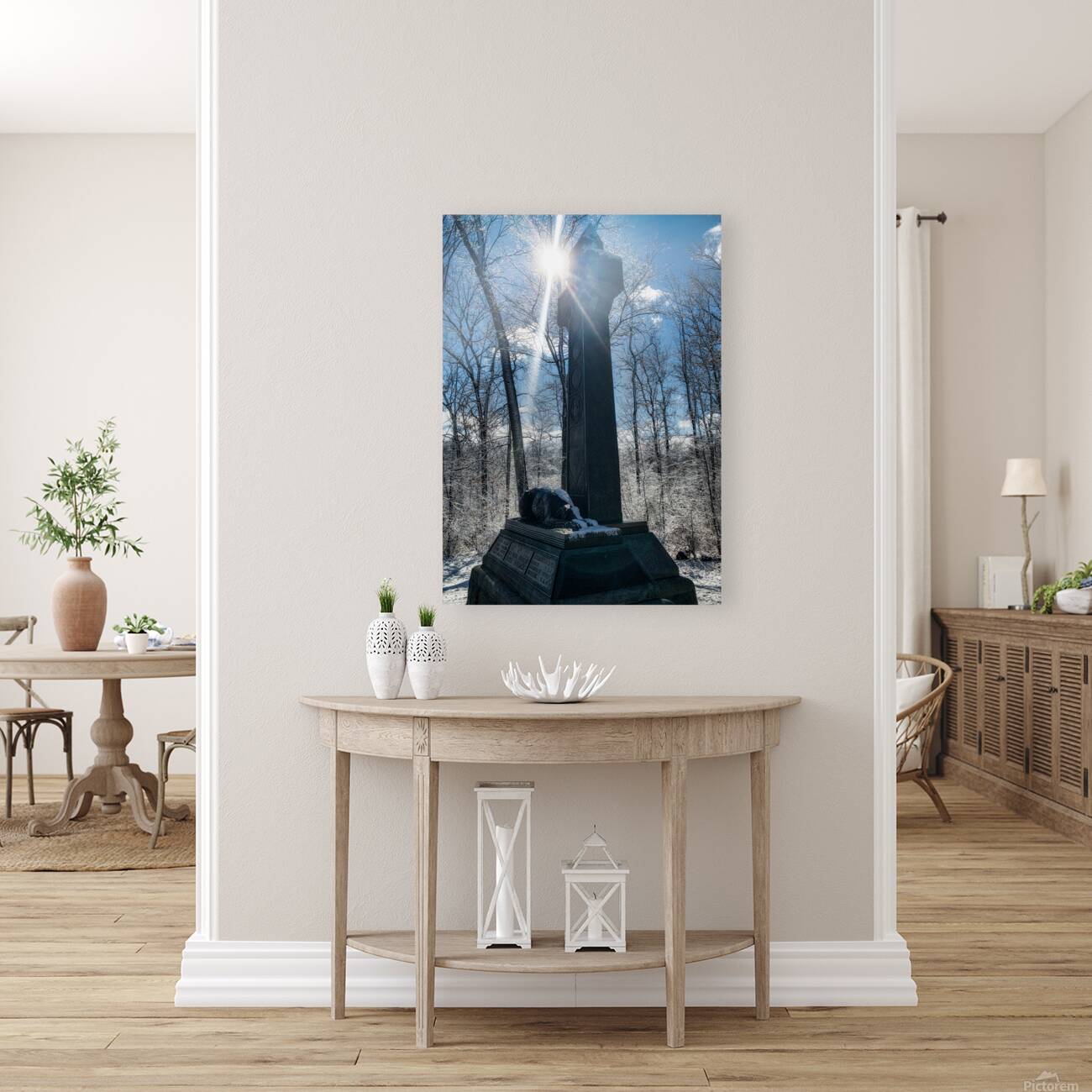 Legacy of Courage: The Irish Brigade Monument Unveiled Reproduction