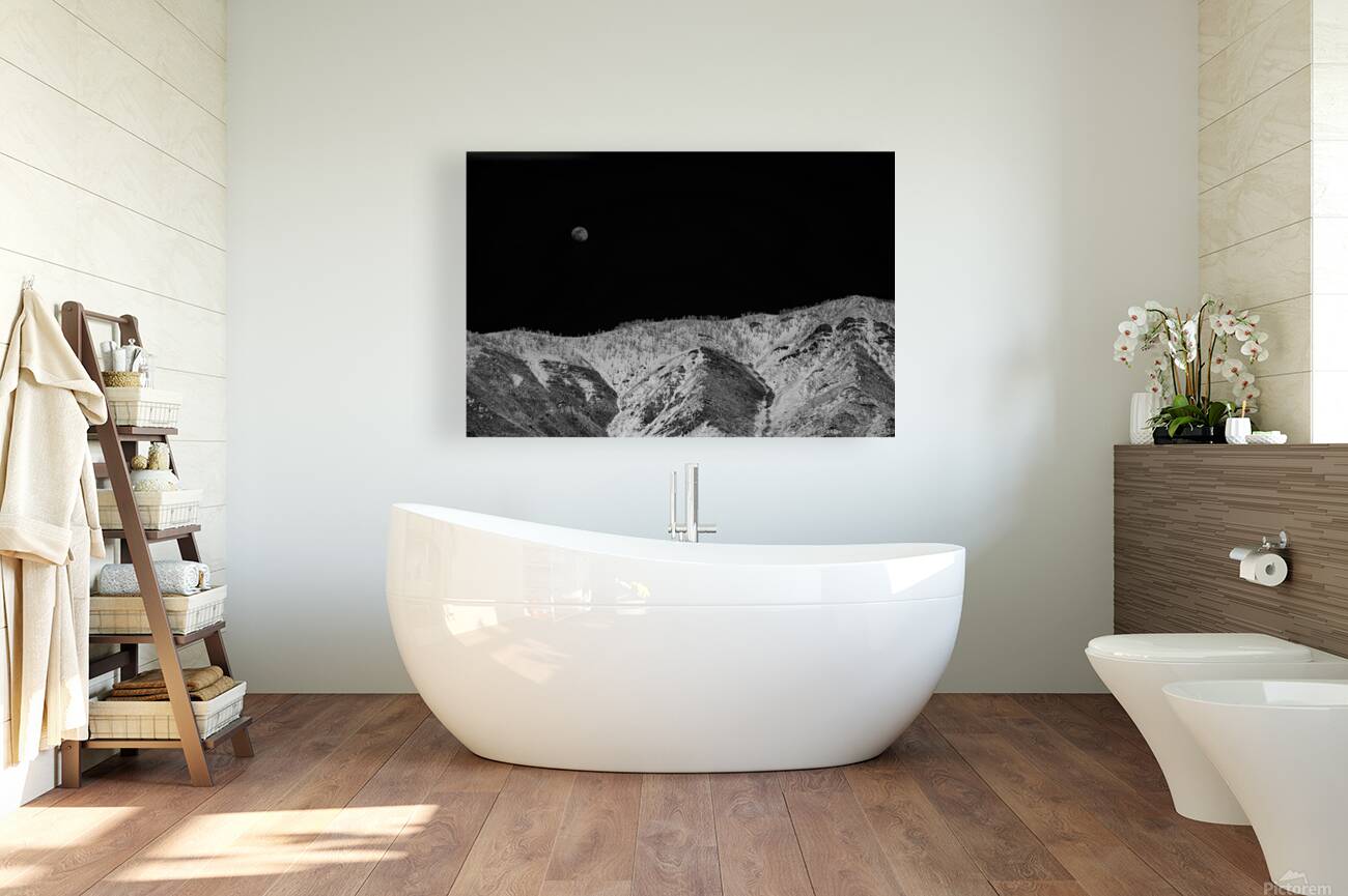 Mountains Ancient Face Reproduction