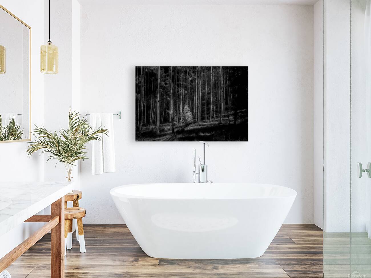 Infrared Luminescence on Artist Road Reproduction