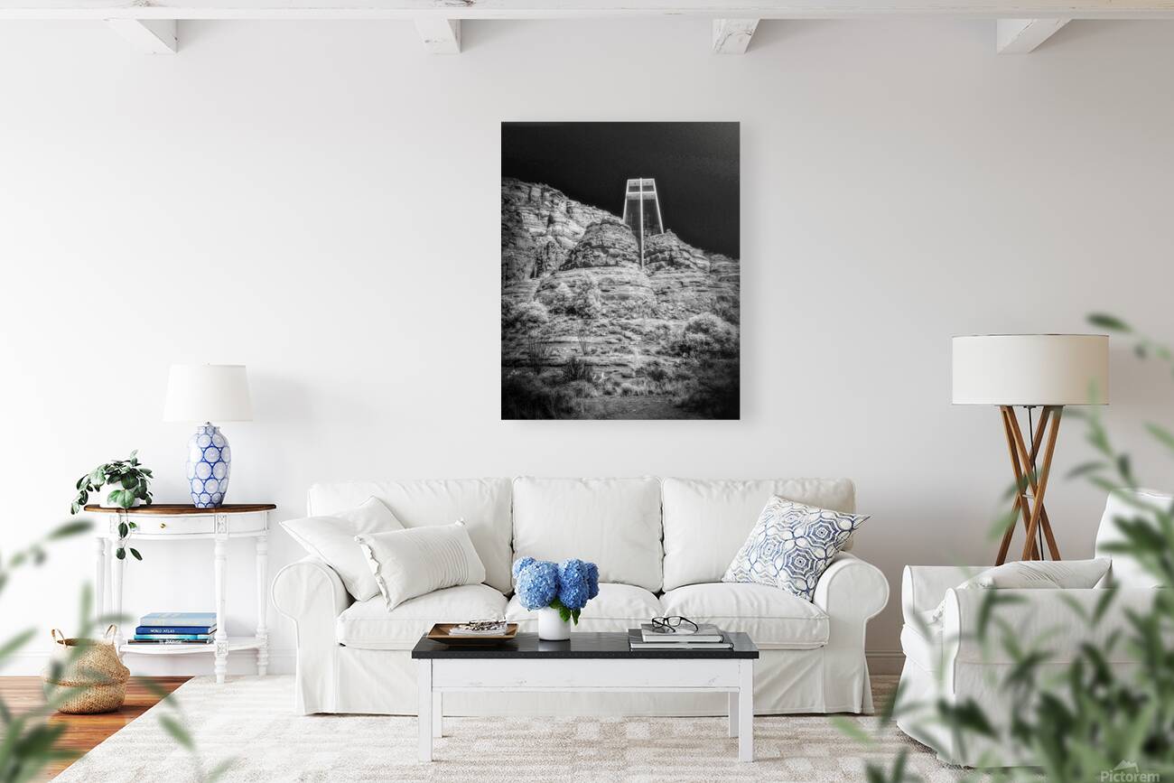 Surreal Stillness in Sacred Shadows Reproduction