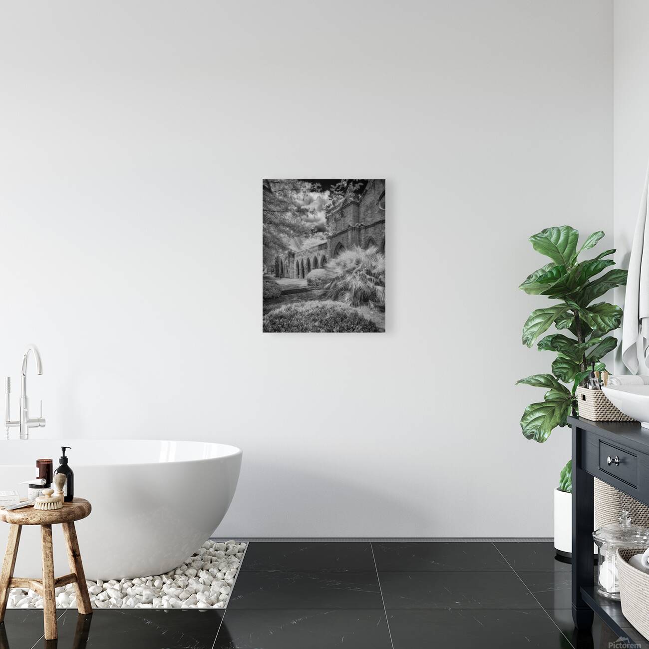 Spiritual Splendor: Peaceful Welcoming Reproduction