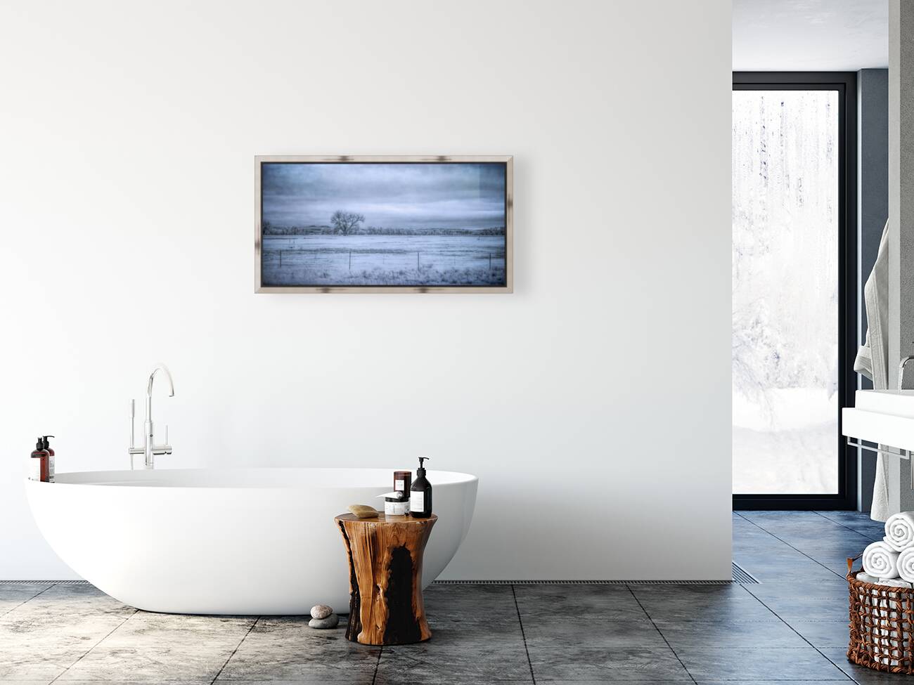 Wyomings Solitary Sentinel: A Moody Day in Fort Laramie Reproduction