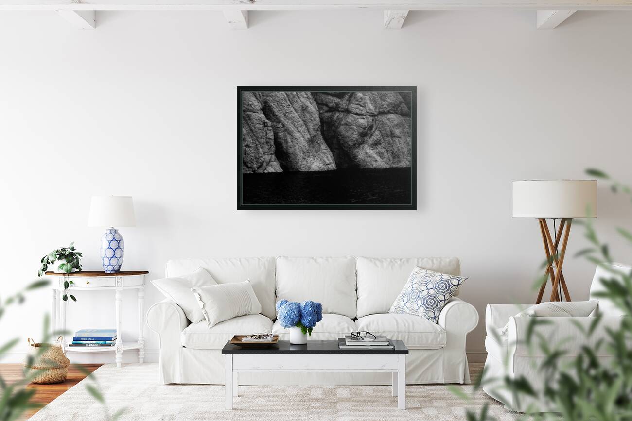 Veiled Enchantment: Sylvan Lakes Infrared Intrigue Reproduction