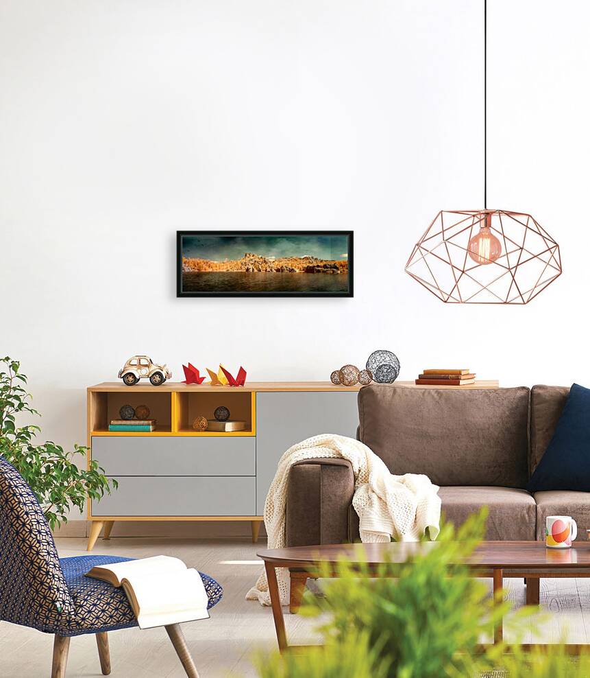 Sylvan Serenity: A Panoramic Odyssey at Custer State Park South Dakota Reproduction