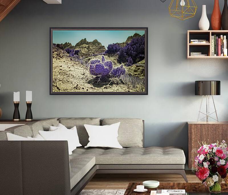 SD Purple Cactus Reproduction