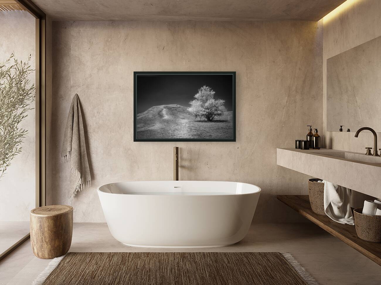 Silent Beauty: Navigating the Badlands Reproduction