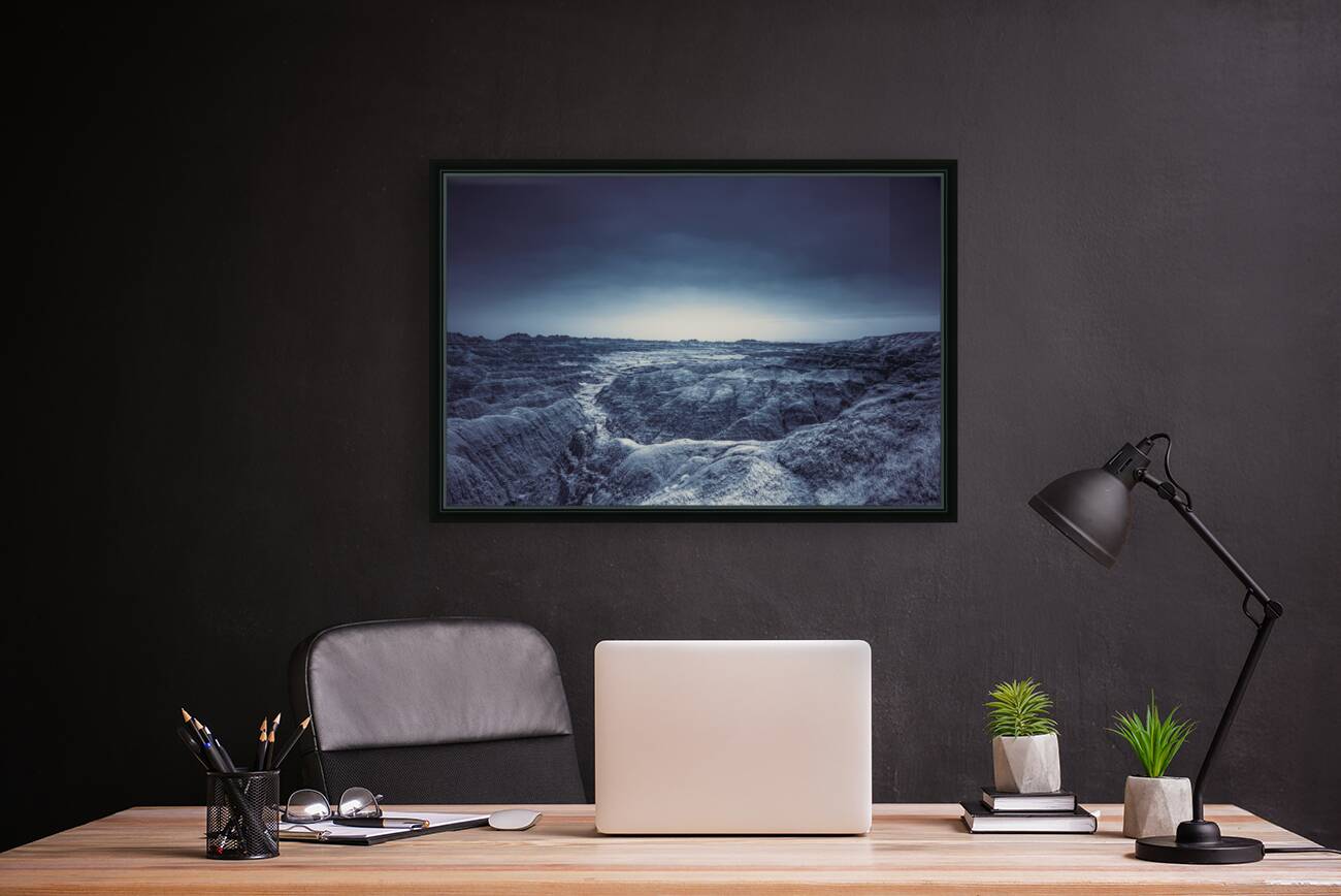 Shadows of the Earth: Desolate Beauty of the White River Reproduction