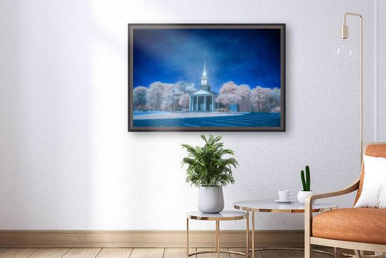 Spiritual Splendor - Heavenly Steeple by Dream World Images