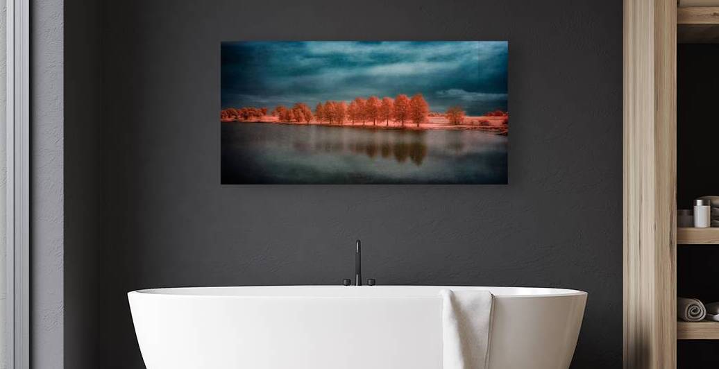 Arcadian Waterside Harmony by Dream World Images