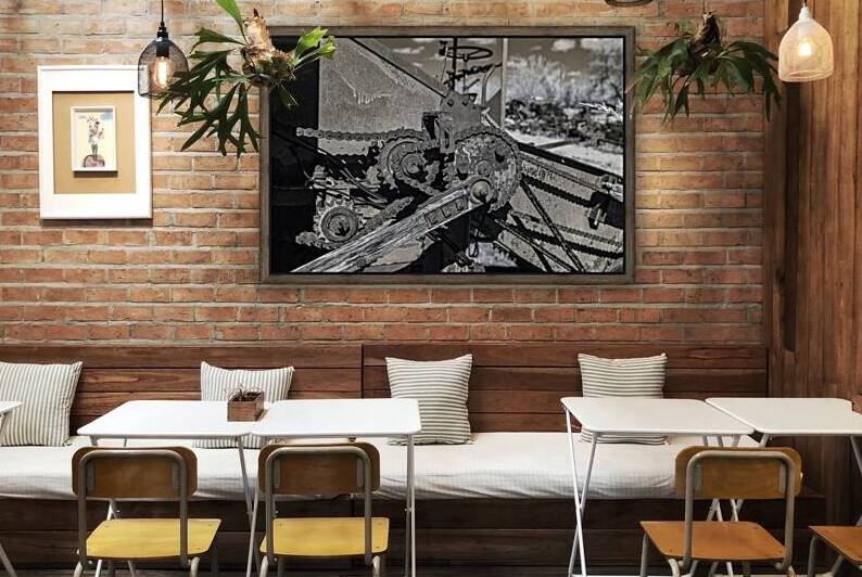 Rustic Relic - Gears by Dream World Images