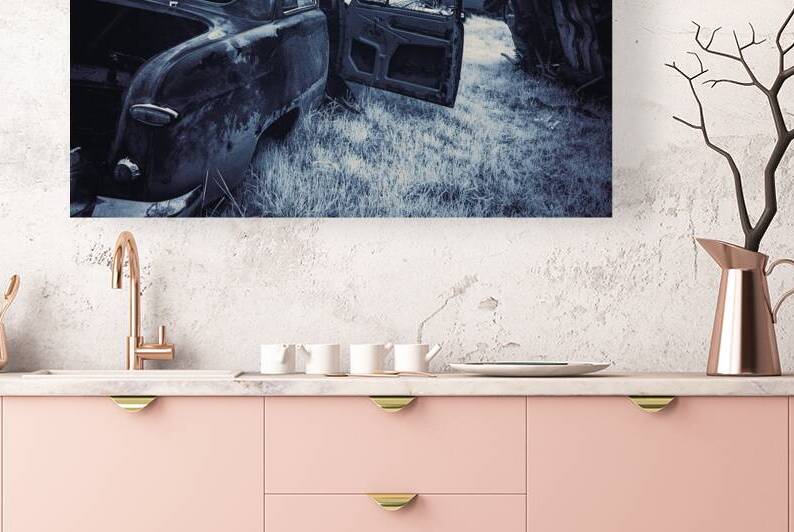 Rustic Relic - Rusted Open Door by Dream World Images