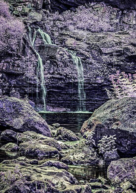 Whispering Waters of Otherworldly Grace by Dream World Images