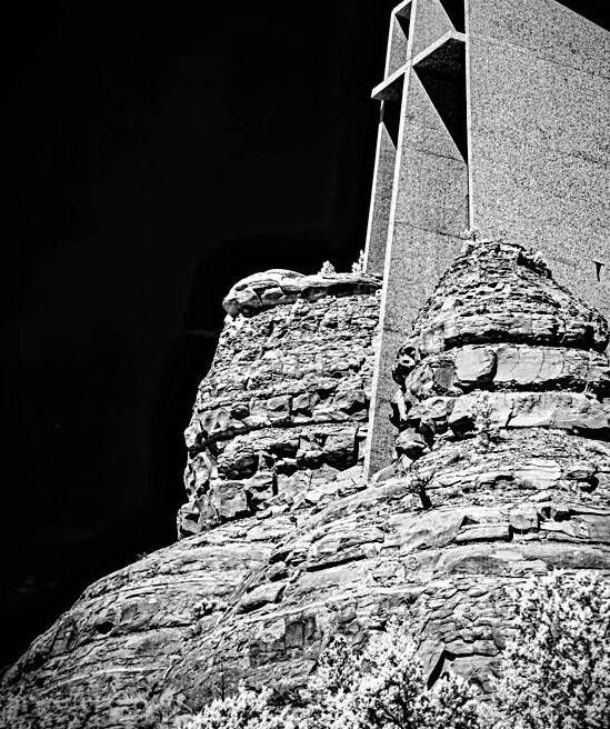 Sacred Lines in Rocky Silence by Dream World Images