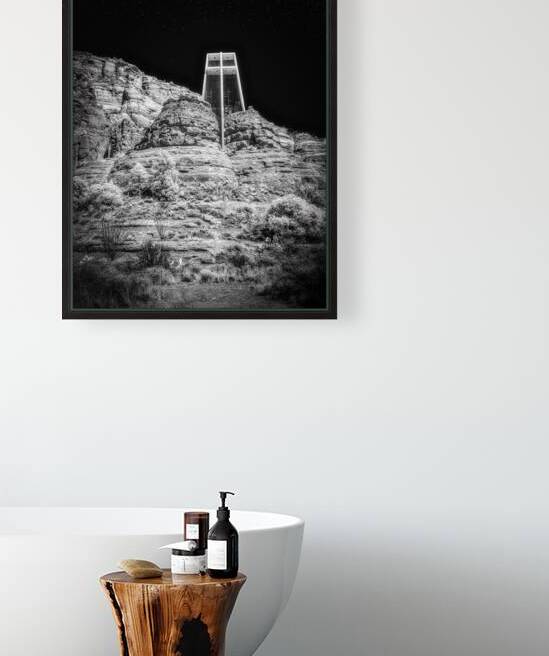 Surreal Stillness in Sacred Shadows by Dream World Images