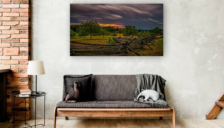 Peach Orchard Storm by Dream World Images