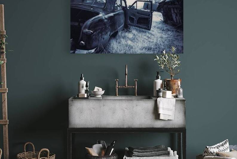 Rustic Relic   Rusted Open Door by Dream World Images