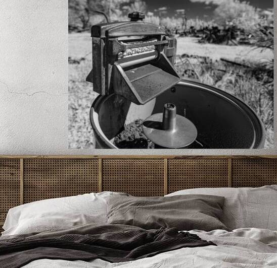 Rustic Relic   Old Washing Machine by Dream World Images