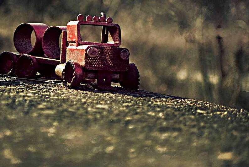 Childhoods Golden Hour by Dream World Images