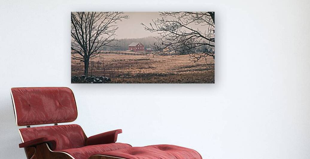 Russet Barn  Pano by Dream World Images