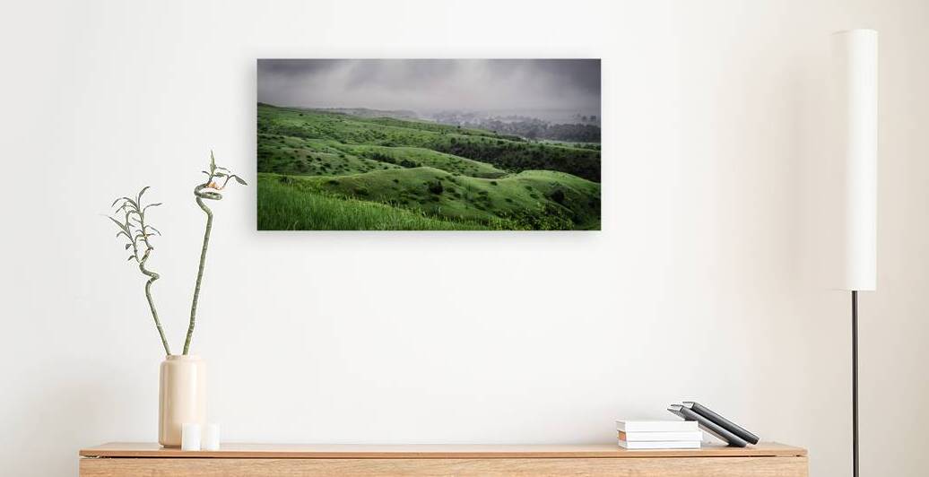 Sacred Vistas: Little Bighorn Rain by Dream World Images