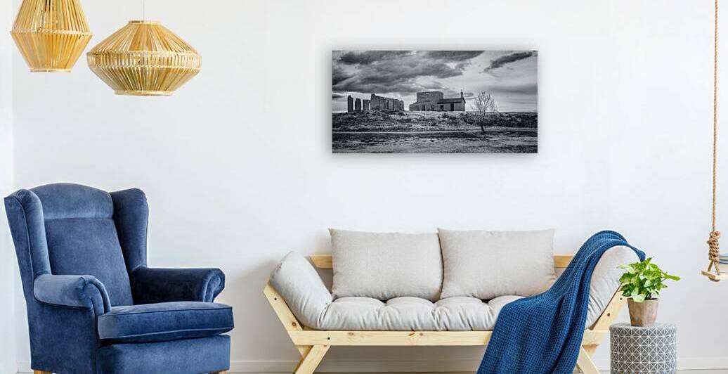 Shadows of History: Fort Laramie Ruins by Dream World Images