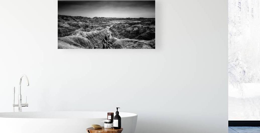 Shadows of the Earth: Contours of Time in the Badlands by Dream World Images