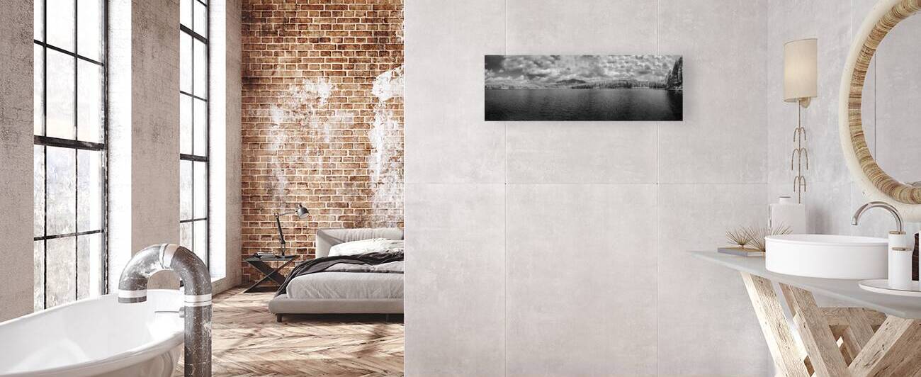 Monochrome Majesty: Capturing Stockade Lakes Moody Beauty in Inf by Dream World Images