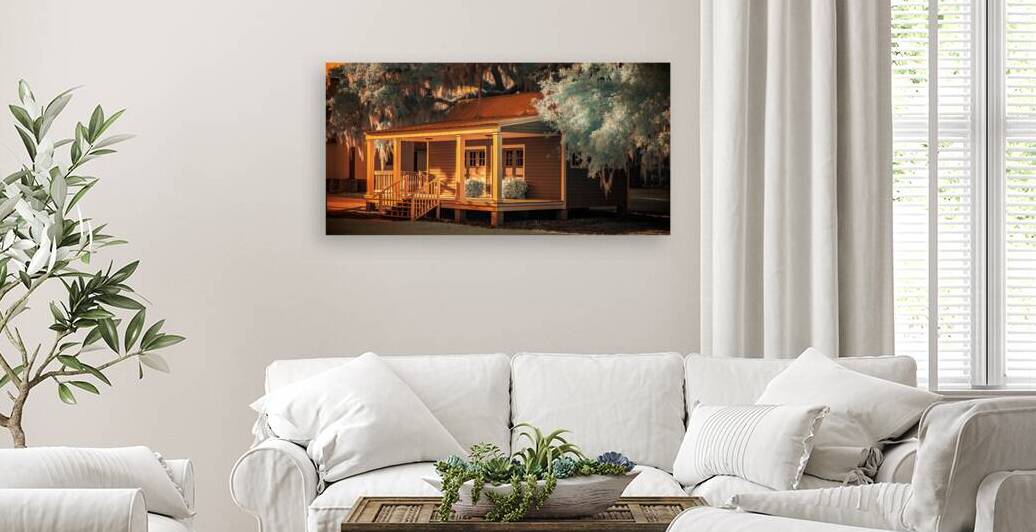 Cabin Glow by Dream World Images