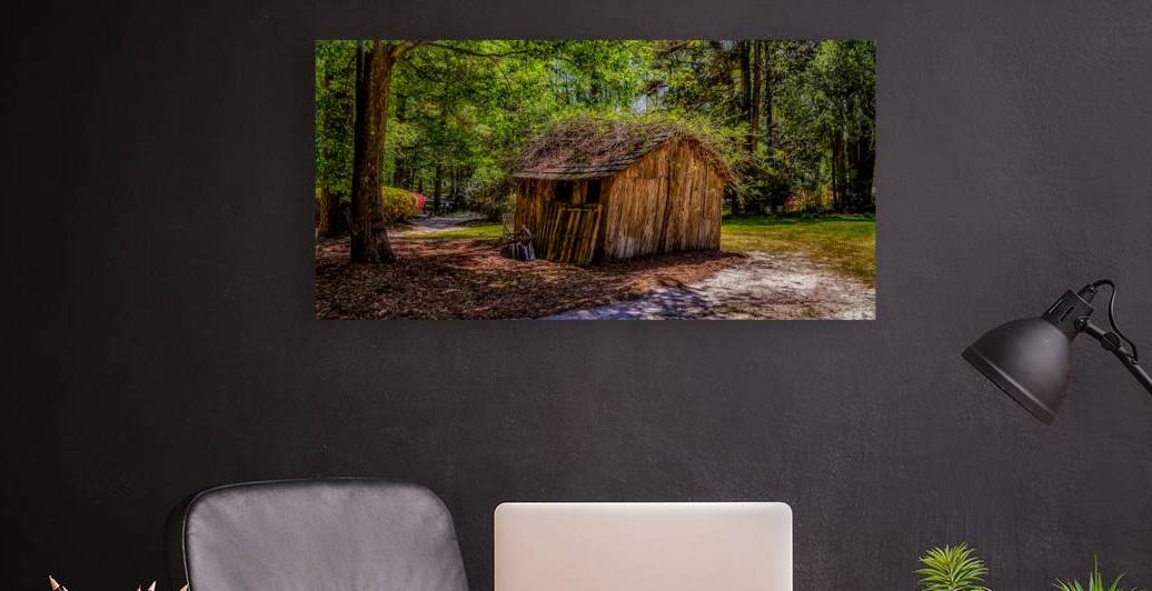 Garden Shack in Color by Dream World Images