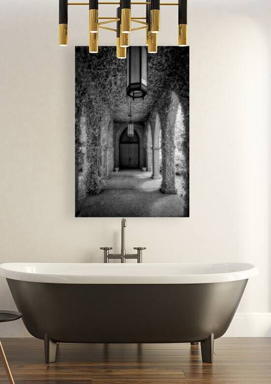 Spiritual Splendor: Tranquil Entrance by Dream World Images