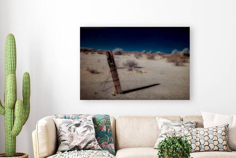 Bareness Framed in Blue Contrasts by Dream World Images