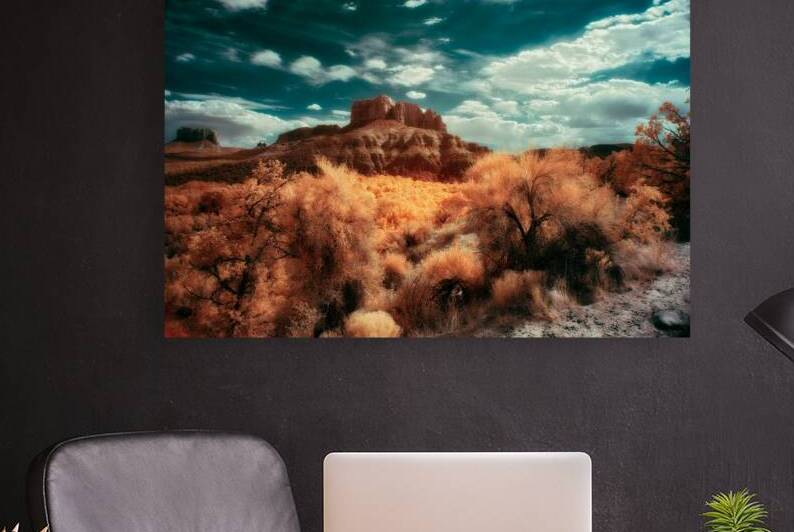 Ethereal Landscape Under Painted Skies by Dream World Images